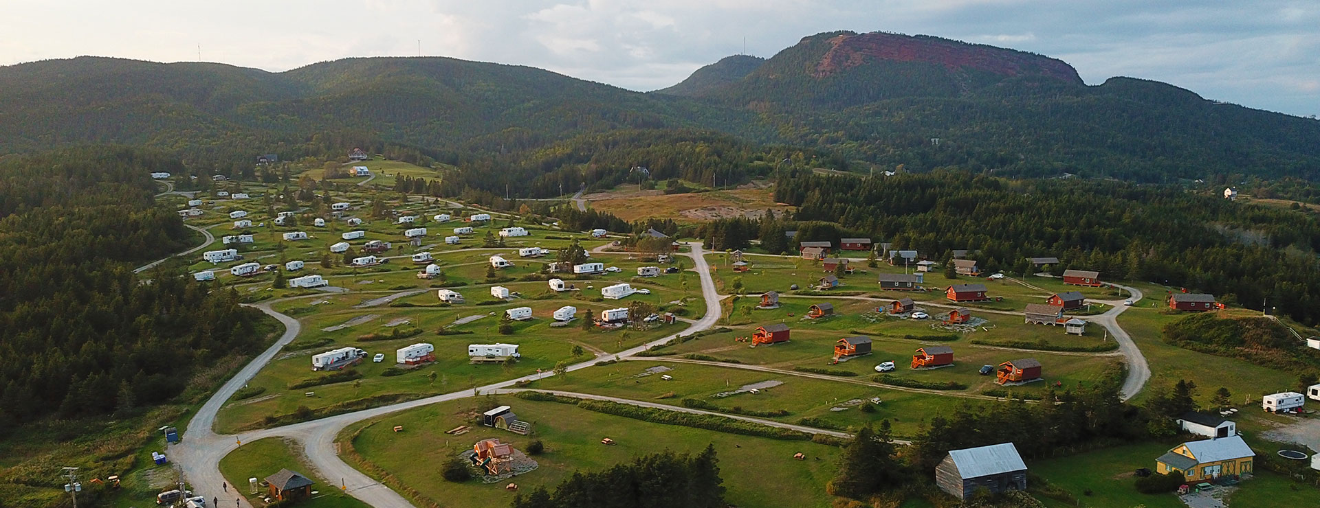 Chalets à Percé