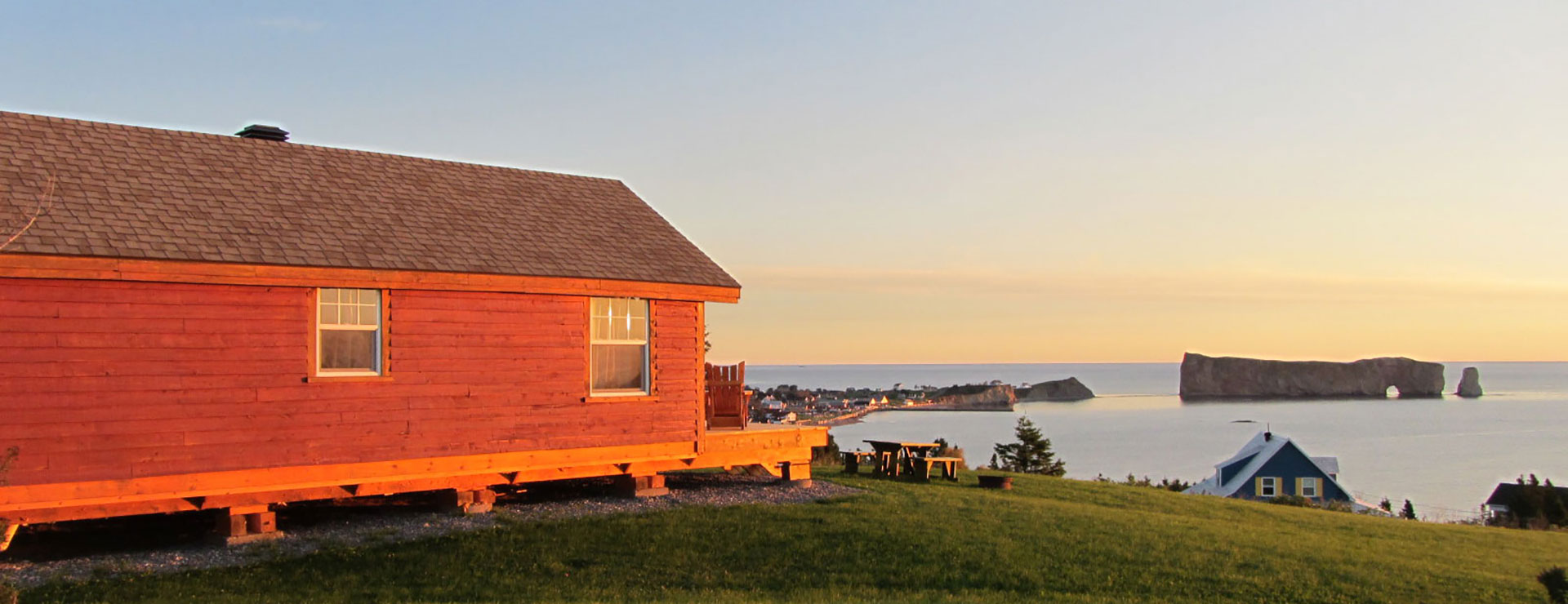 Chalets à Percé