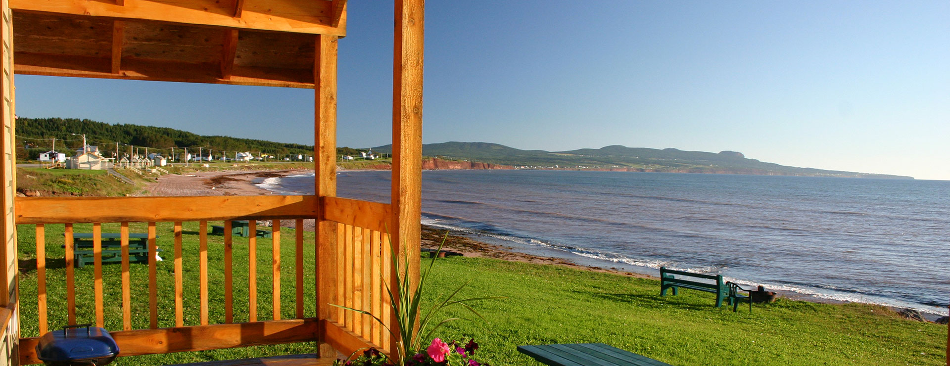 Chalets à Cap d'Espoir