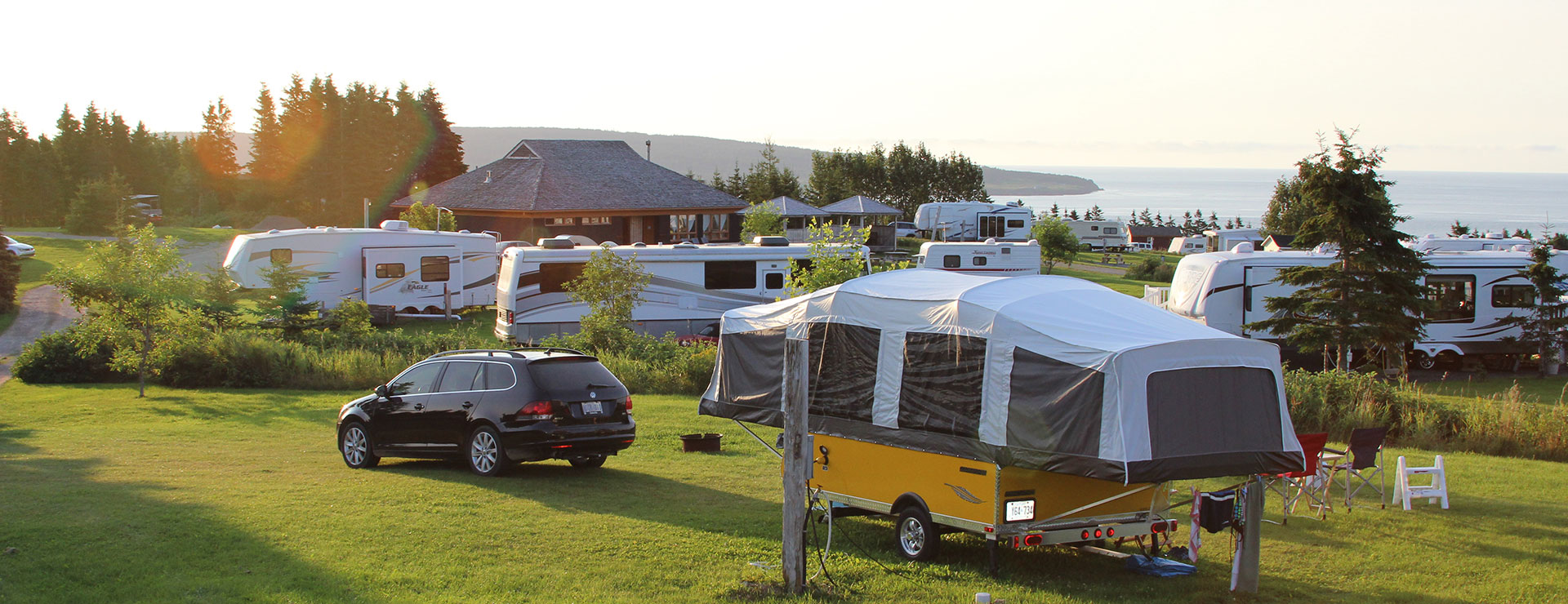 Camping à Percé