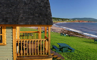 Chalets à Percé