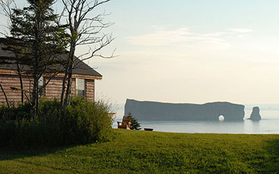 Chalets à Percé