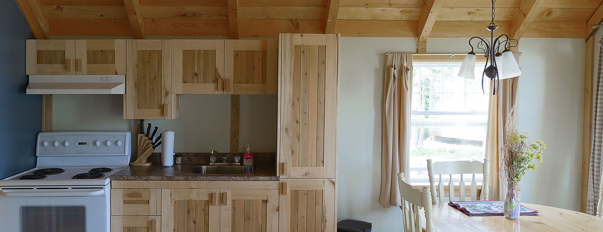 Photos des chalets 1 chambre cuisine
